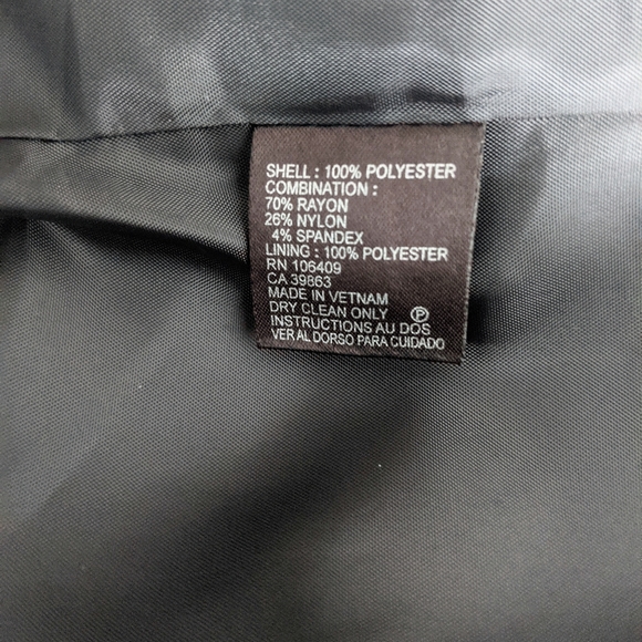 Tahari Arthur S Levine Houndstooth Jacket, sz XS - Picture 14 of 14